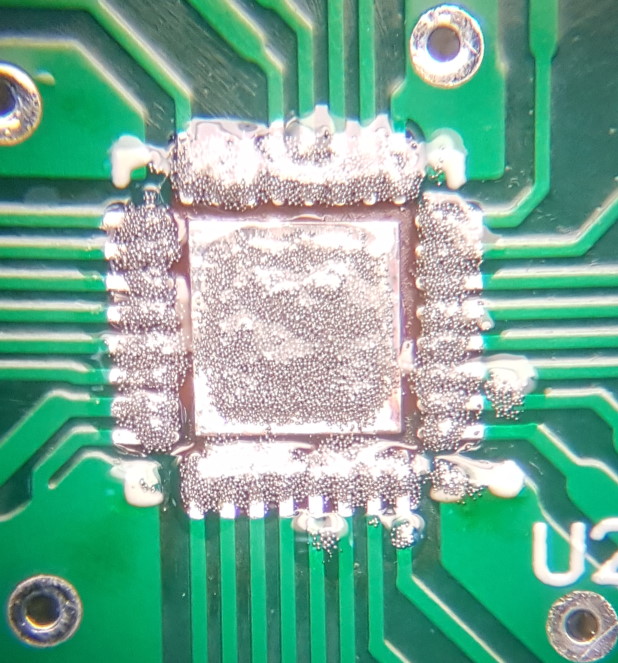 Solder paste misbehaving