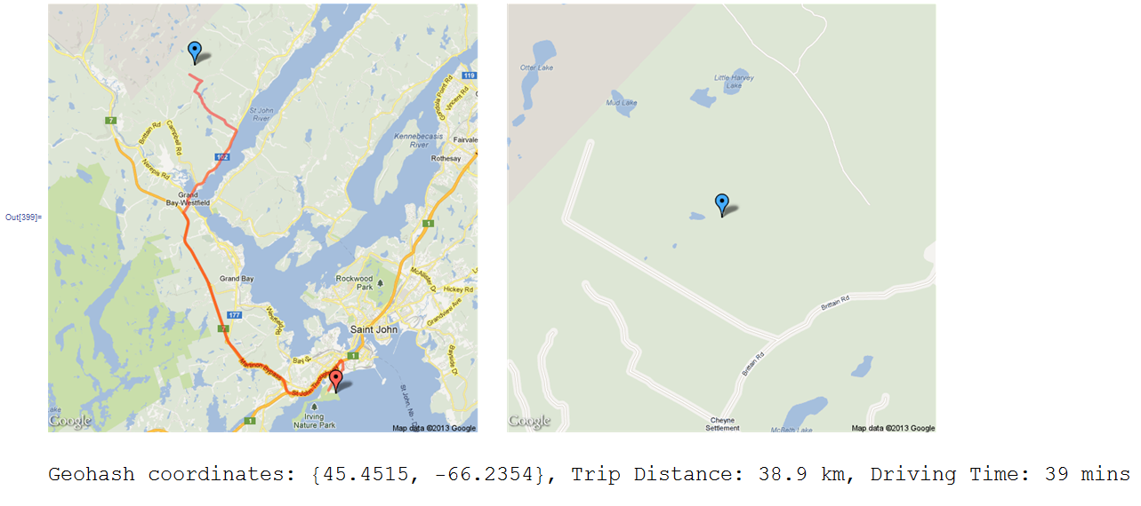 Geohash Output