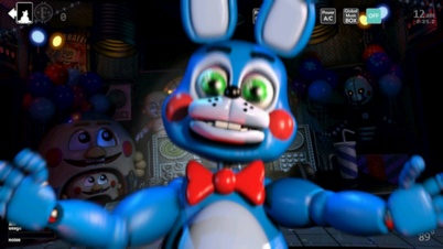 Toy Bonnie's jumpscare