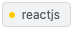 react badge