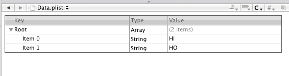 plist should start with Root Key