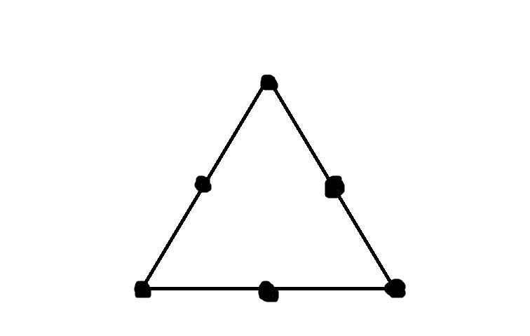 Triangle game template