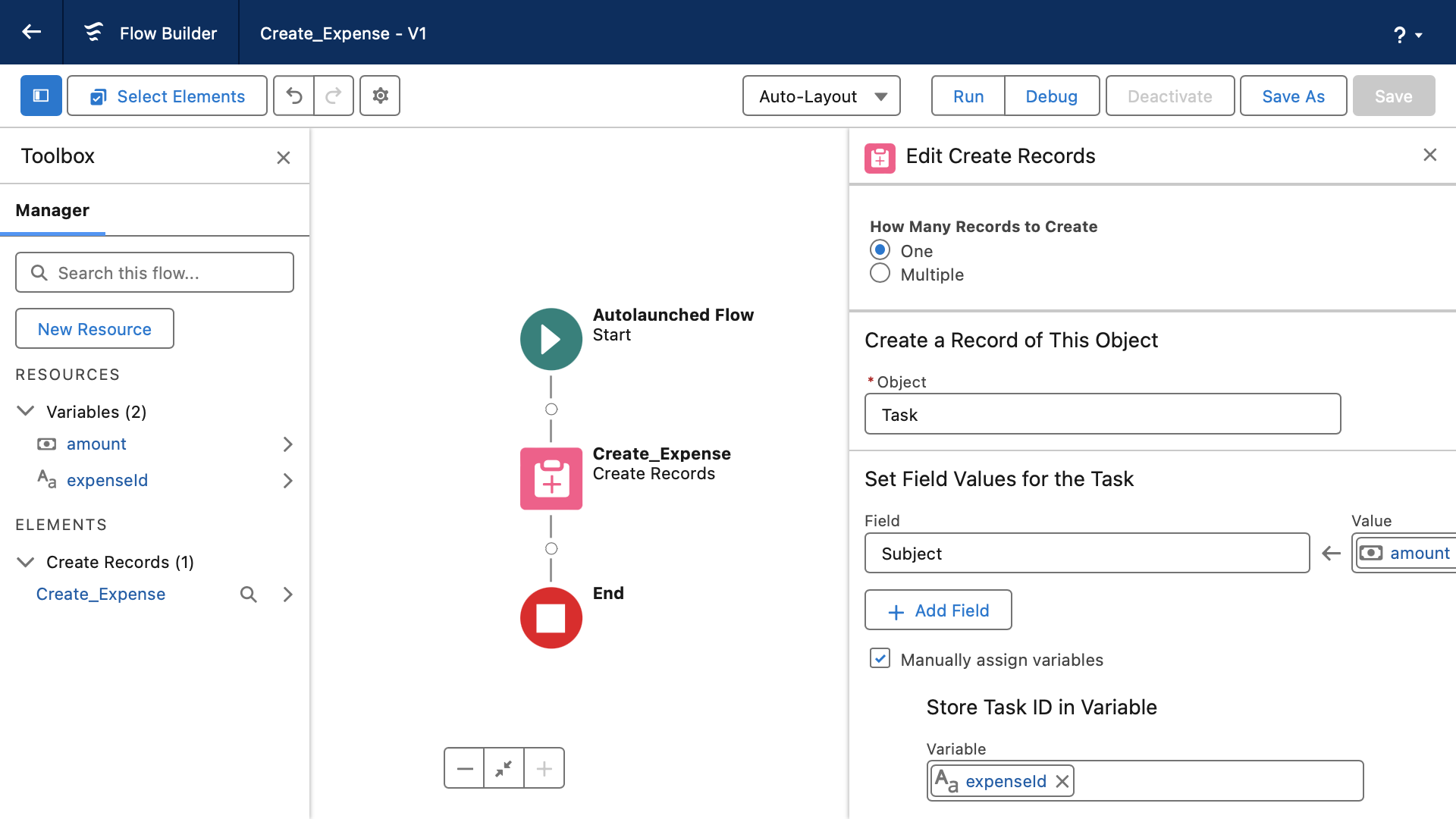 Bulk invoke - example flow