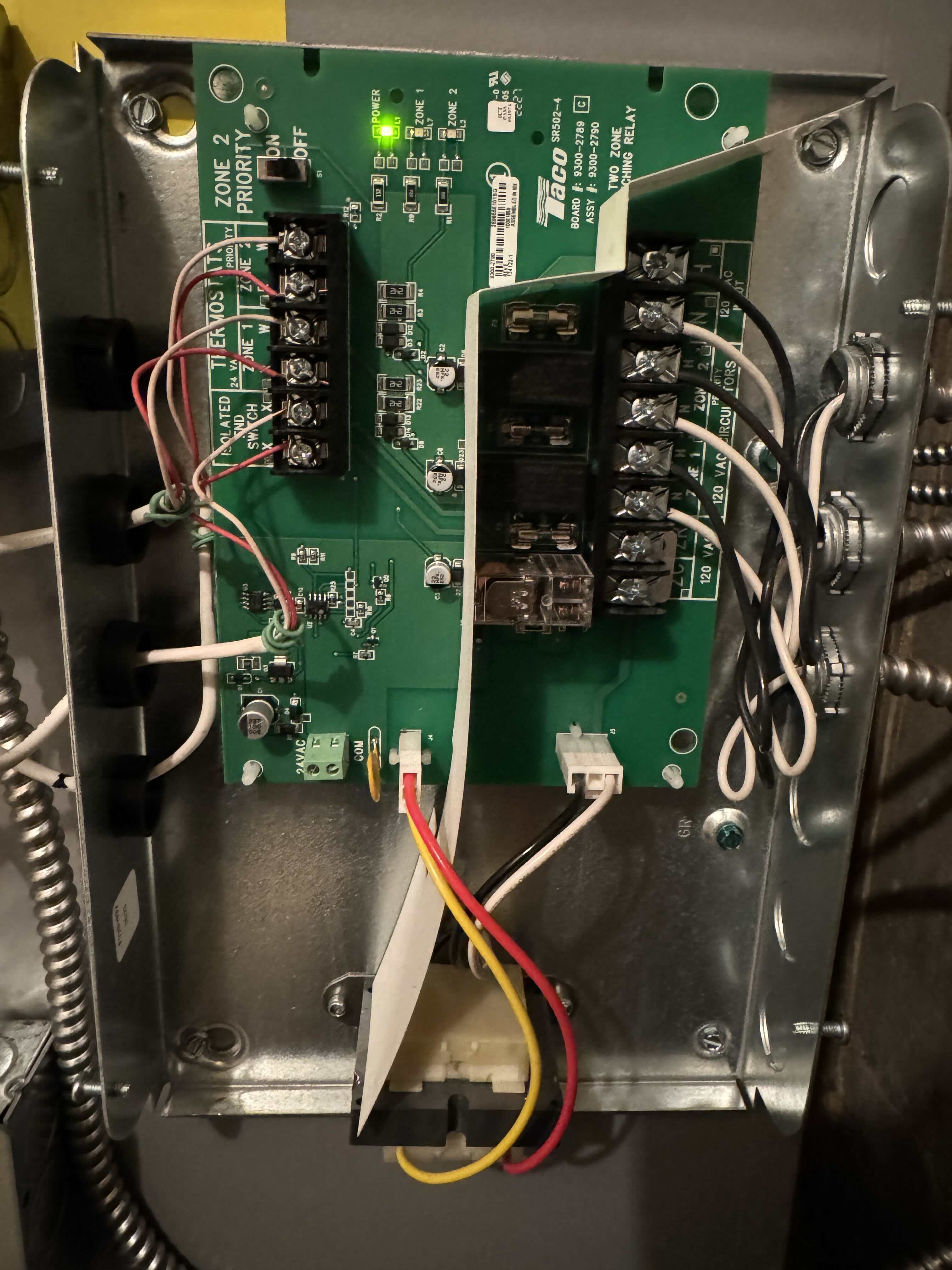 Oil Burner Relay Panel2