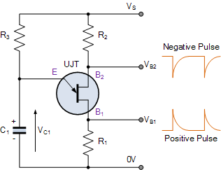 UJT oscillator circuit diagram