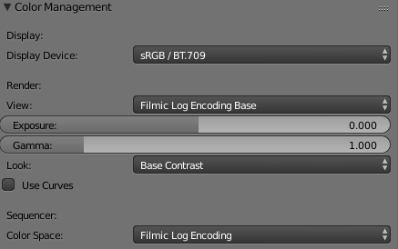 Filmic Log Base Contrast