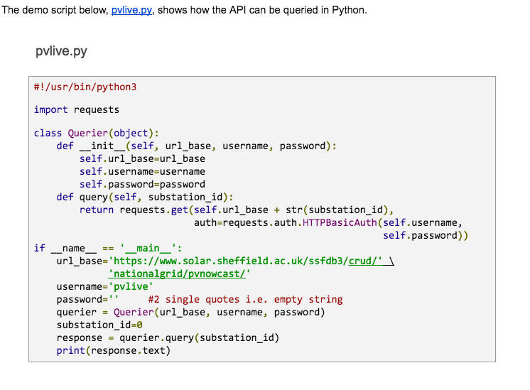 sheffield university example code