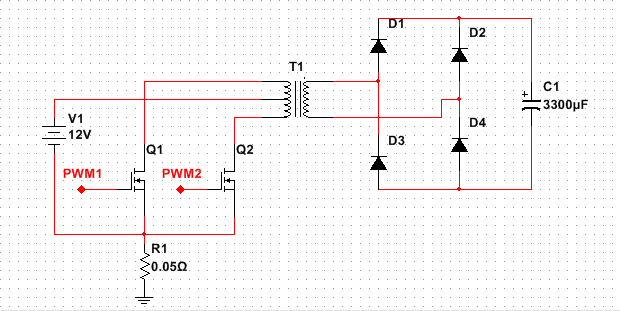 Simple schematics of original inverter