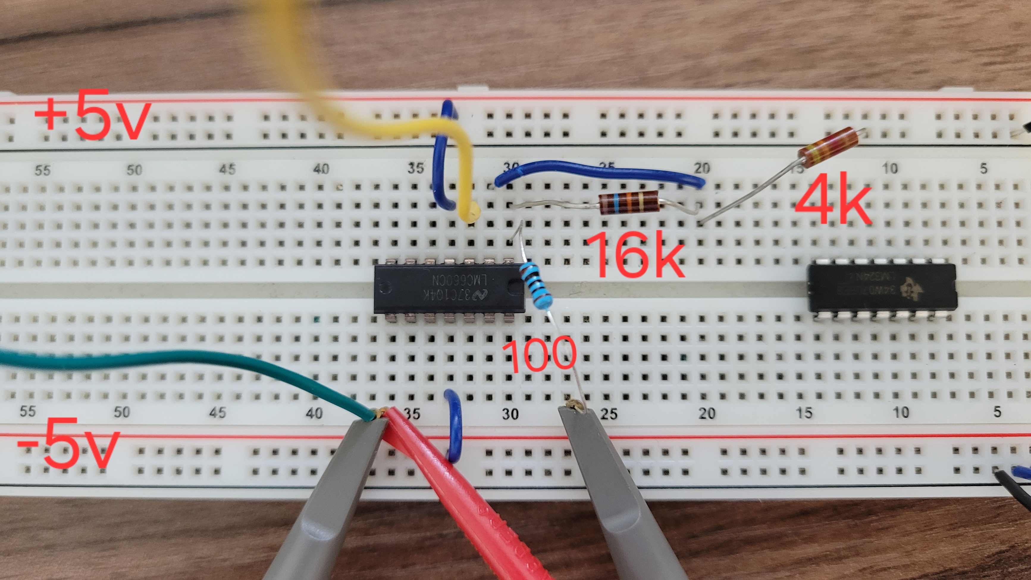 breadboard circuit