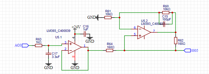 Schematic that's implemented in the PCB