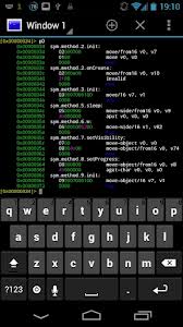 Radare2 Webserver vizualized on a mobile phone