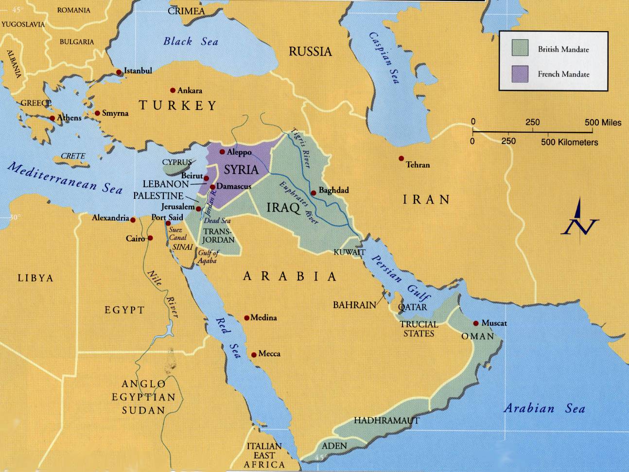 British and French Mandate