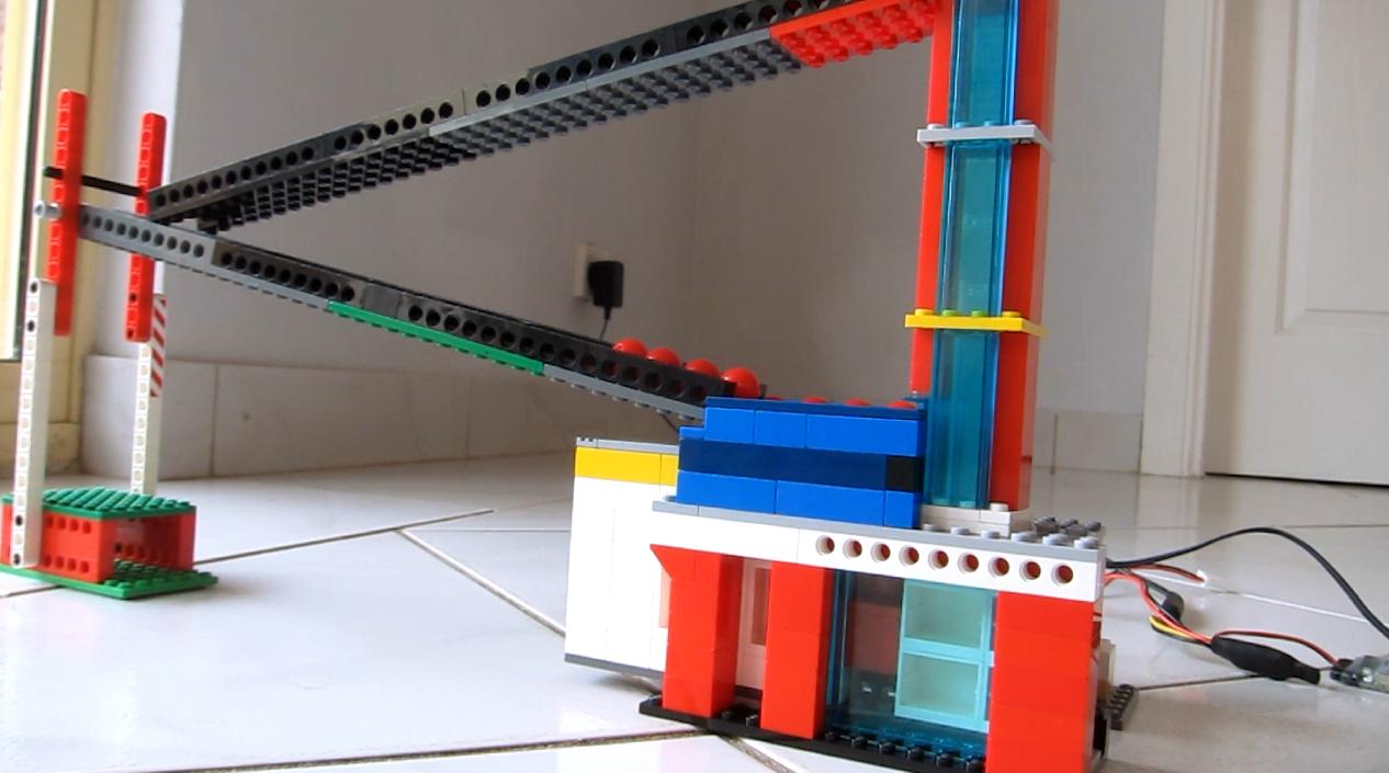 lego marble pump