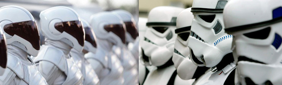 Peacekeepers vs. Stormtroopers