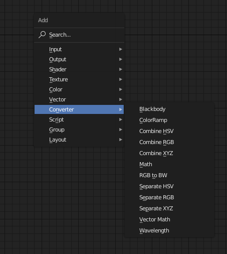 Converter Nodes