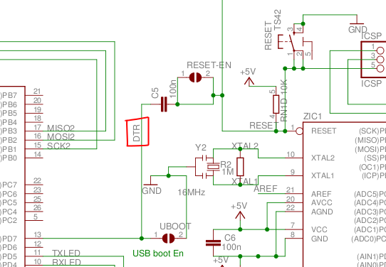 reset schematic