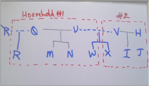 Hypothetical blended families