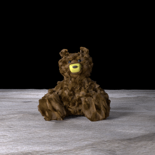 clumping render