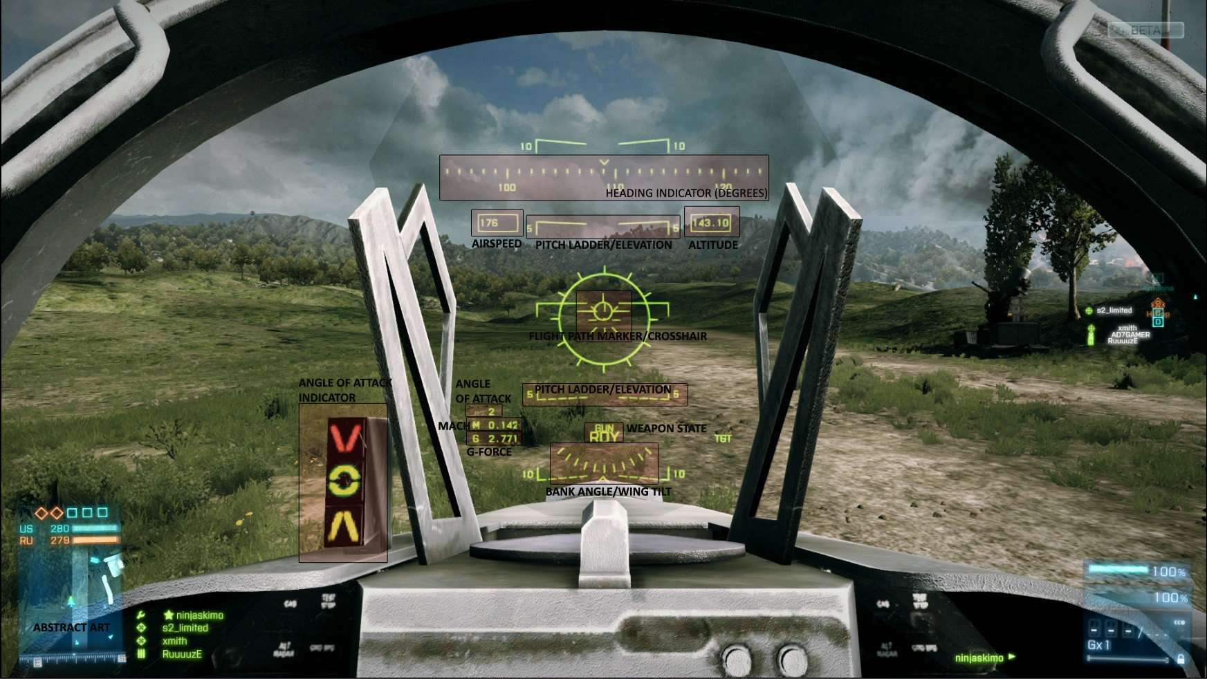 Jet HUD