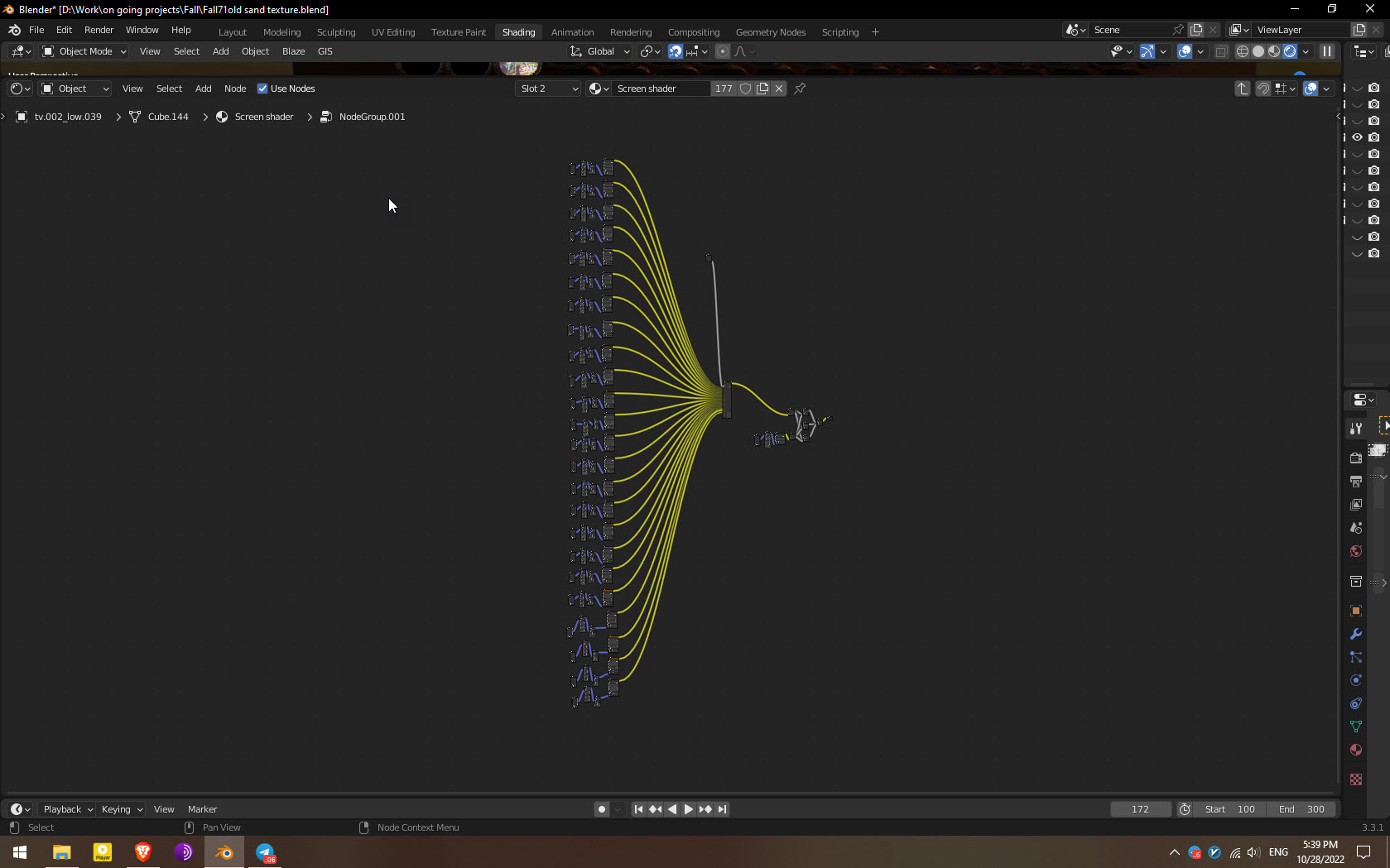 inside one of the node groups