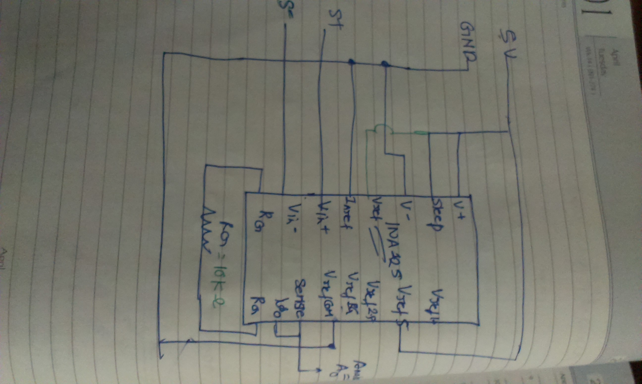 arduino - 3 wire load sensor connection to INA125P - Electrical ...