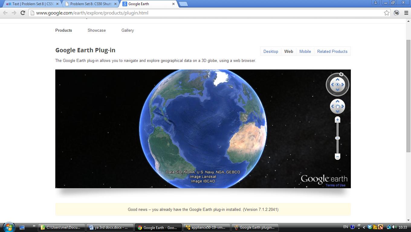 Google Earth plugin test